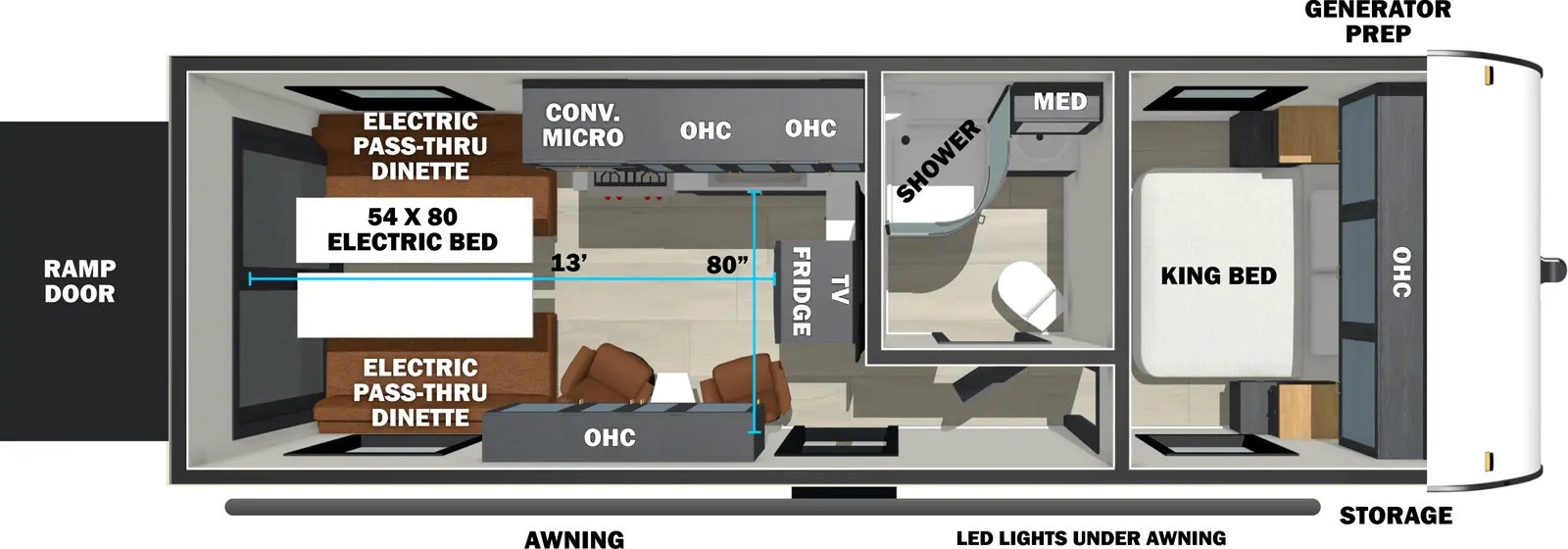 Sandstorm 2550 Floorplan